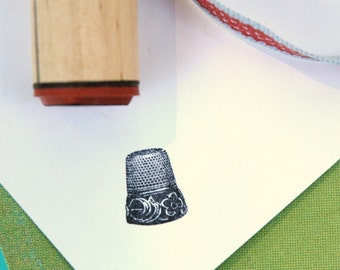 Thimble Rubber Stamp