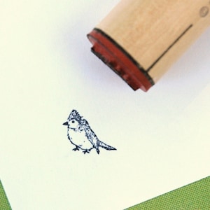 Pretty Bird Rubber Stamp image 1