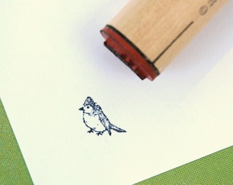Pretty Bird Rubber Stamp