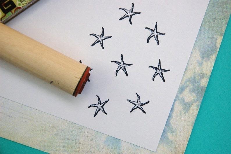 Starfish Rubber Stamp image 3