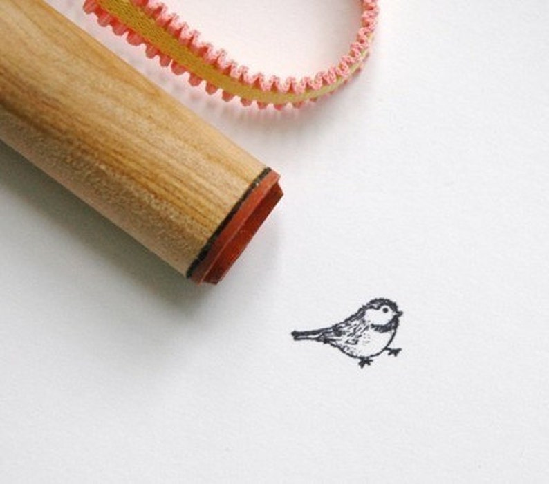 Small Bird Rubber Stamp