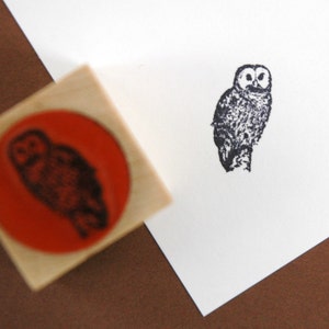 Owl Rubber Stamp image 2