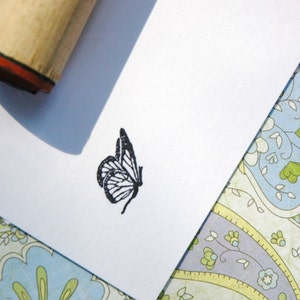 Fairy Butterfly Rubber Stamp image 1