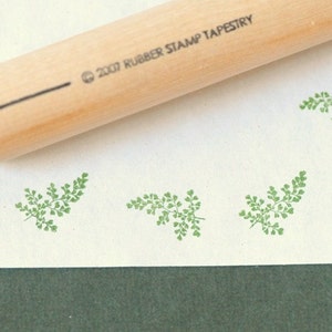 Maidenheart Fern Rubber Stamp