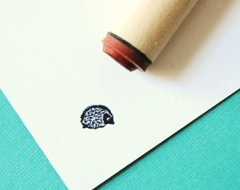 Hedgehog Rubber Stamp