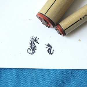 Seahorse Rubber Stamp Set image 2