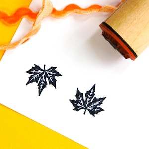 Silver Maple Rubber Stamp