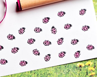 Ladybug Rubber Stamp