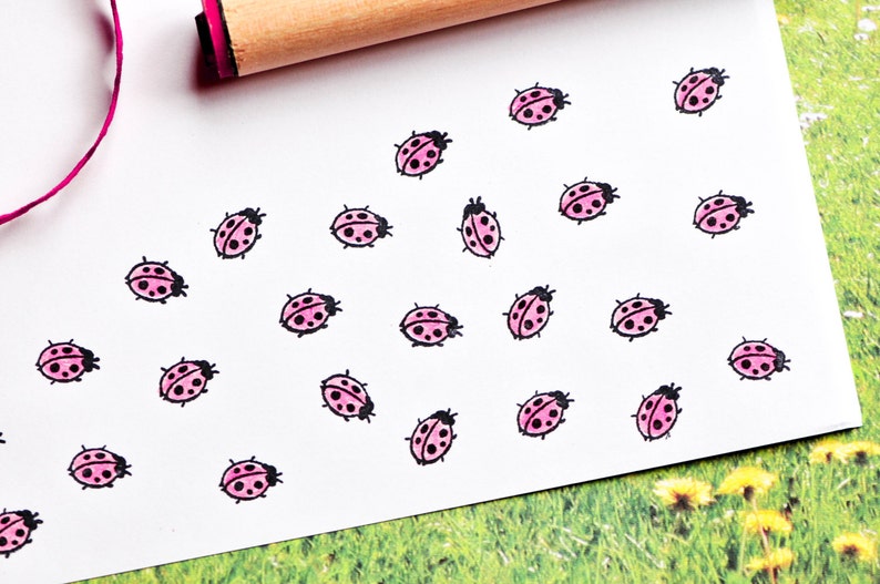 Ladybug Rubber Stamp image 1