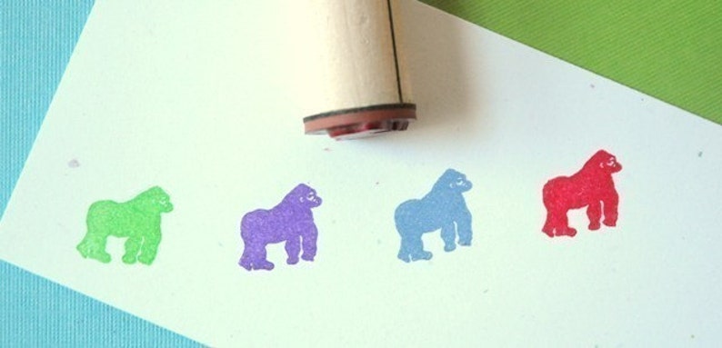 Gorilla Rubber Stamp image 2