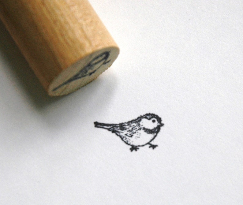 Small Bird Rubber Stamp image 2