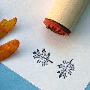 Red Oak Open Rubber Stamp image 2