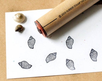 Babylon Shell Rubber Stamp