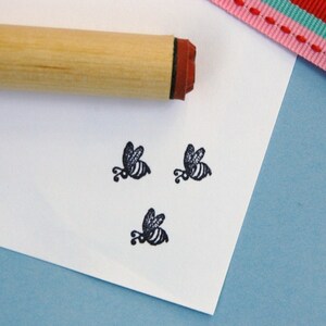 Cute Bee Rubber Stamp image 2