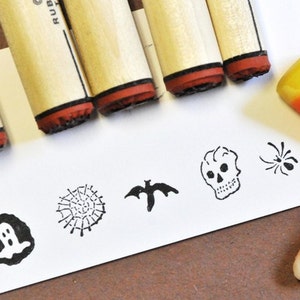 Spooky Sampler Rubber Stamp Set