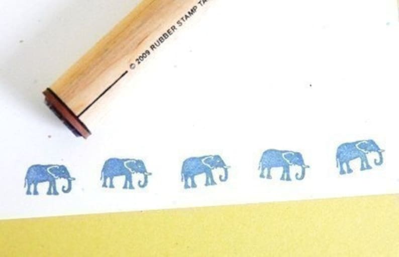 Mama Elephant Rubber Stamp image 1