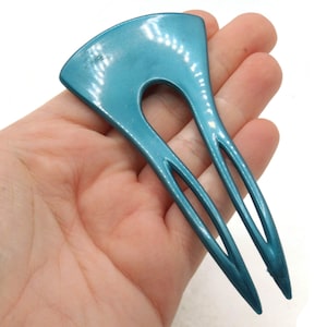 Vintage Blue Hair Comb Hair Decor Fashion Accessory Smileyboy
