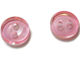 50 11mm Opaque Red Flat Round Plastic Two Hole Buttons by Smileyboy | Michaels