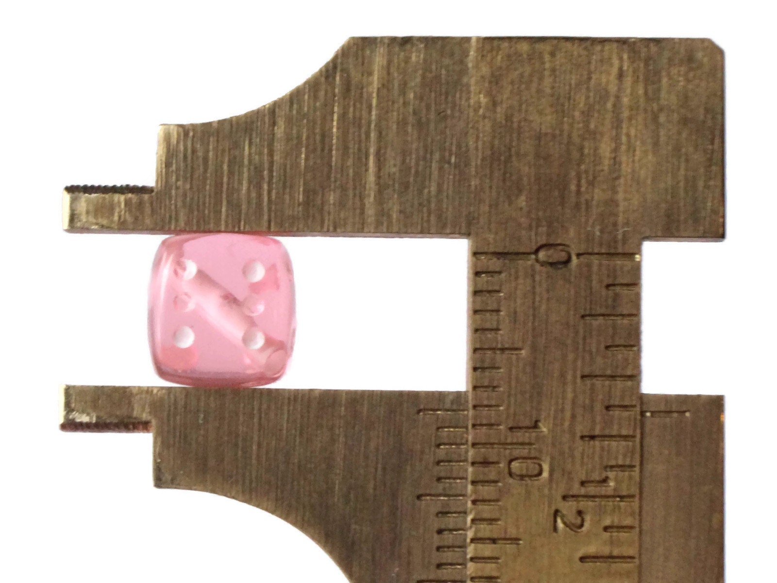 50 Pink Dice Beads 8mm Cube Beads 6 sided Dice Beads Plastic Etsy