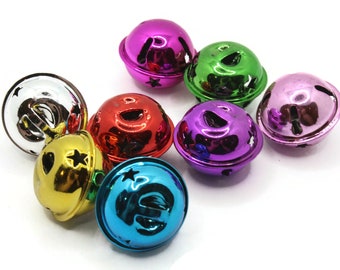 Jingle Bells, 10mm 48pcs Small Bells for Craft DIY Christmas, Purple -  Yahoo Shopping