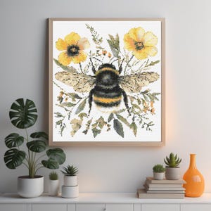 Ari Cross Stitch Pattern-Cicek Cross Stitch Pattern-Animal Embroidery File-Hoop Art-Instant Download-Counted Cross Stitch