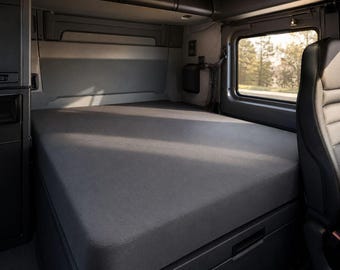 Custom Truck Sleeper Fitted Sheet, Semi Truck Bunk Sheet, CloudSoft, Made to Measure