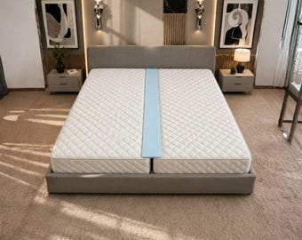 Bed Bridge Mattress Connector, No-Strap Gap Filler for Twin XL, King & Family Beds