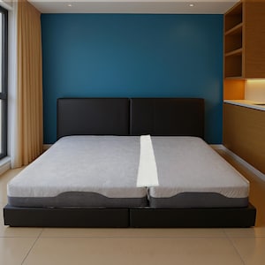 MildMate BedBridge Connector | Gap Filler for Mattresses | Creates a Seamless Sleep Surface | No Straps Needed | Fits Most Mattresses