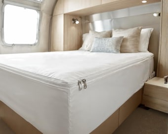Custom RV & Van Mattress Encasement - 6-Sided Breathable TPU Protector