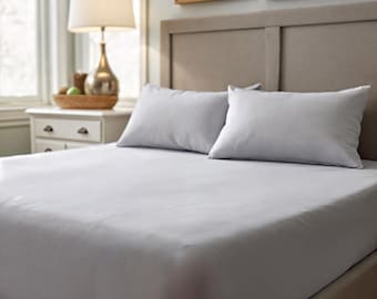 CloudSoft Microfiber Fitted Sheet: 360 Elastic, 12 inch/30 cm Deep Pocket