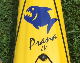 Piranha, MEDIUM,  Kayak Decal