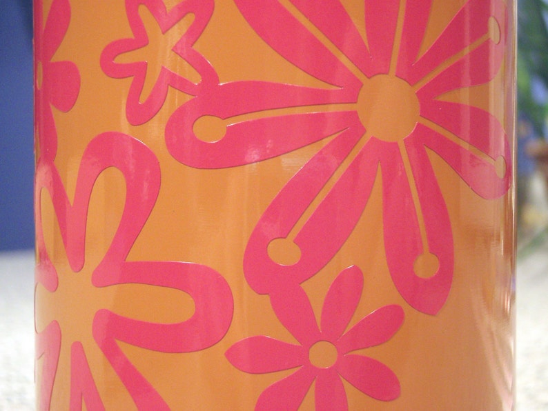 Retro Flower Grouping, MEDIUM or LARGE, Kayak Decal image 3