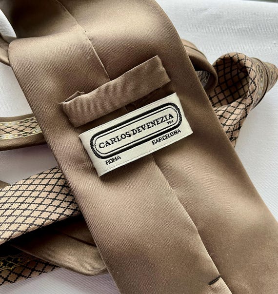 carlos devenezia silk tie