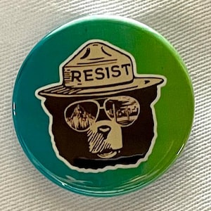 RESIST - 1.5” Pinback Button