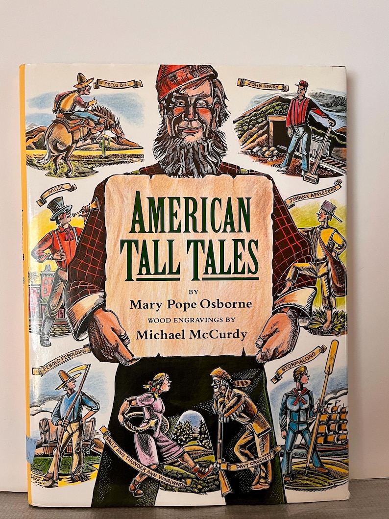 American Tall Tales by Mary Pope Osborne - Free Ship - Etsy