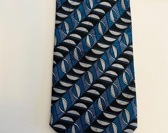 Oleg Cassini Blue Moons Necktie