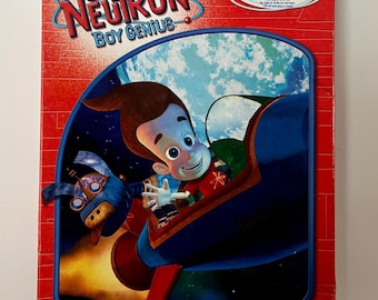Jimmy Neutron 34 Valentines plus Stickers