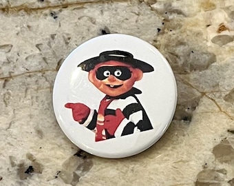 The Hamburglar Pinback 1.5 Button