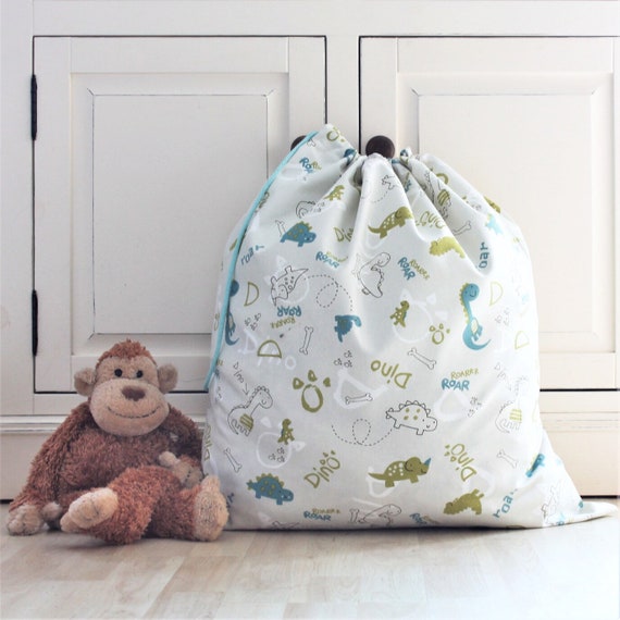 fabric toy storage bag