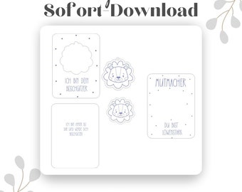 Digital SVG file including commercial license, SVG, file Mutmacher, laser file, file Mutmacher, SVG Mutmacher