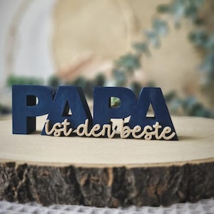 Digitale STL Datei inkl. Gewerbelizenz, 3D Datei,3D Druck Datei,Drucker 3D,digitale Datei,Papa ich hab dich lieb, Datei Papa,Papa Schriftzug