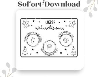 Digital SVG file including commercial license, laser file Santa Claus, laser file Christmas, laser file board Santa Claus, Santa Claus