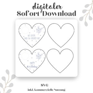 SVG Datei inkl. Gewerbelizenz ,Laserdatei,SVG Datei Kerzenteller,Lesezeichen Datei,Laserdatei Geburtstag,Digitale Datei Erzieherin, Lehrerin