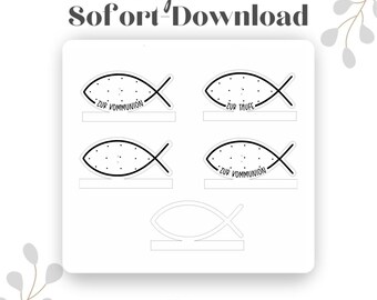 Digitaal SVG-bestand inclusief commerciële licentie, SVG-bestand, bestand doop, laserbestand doop, laserbestand communie, laserbestand bevestiging