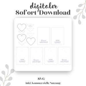 Digital SVG file including commercial license, SVG file, file card, laser file, file SVG gift, laser file gift, gift laser file