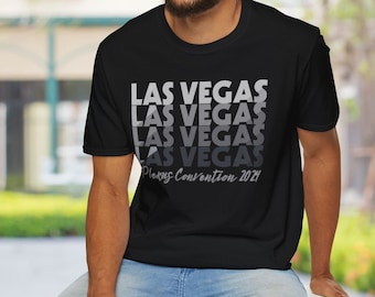 Las Vegas Plexus Convention 2024 Black and Gray T-Shirt, Plexus Velocity Convention Unisex Softstyle Shirt