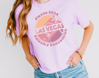 Plexus Velocity Las Vegas Convention 2024  Boxy Crop Top Tee, Comfort Colors Crop T-Shirt Tee,  Plexus Convention Shirt, Plexus Team Shirt