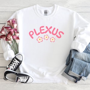 Plexus Retro Groovy Flower Sweatshirt, Plexus Vintage Style Sweatshirt, Plexus Shirt, Plexus Ambassador Gift