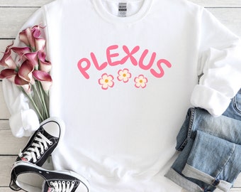 Plexus Retro Groovy Flower Sweatshirt, Plexus Vintage Style Sweatshirt, Plexus Shirt, Plexus Ambassador Gift