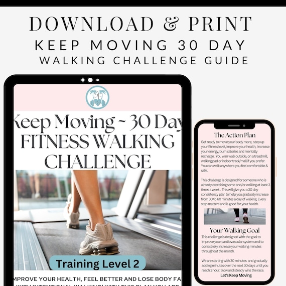 Exercise Fitness Walking 30 Day Guide, How to Start Walking